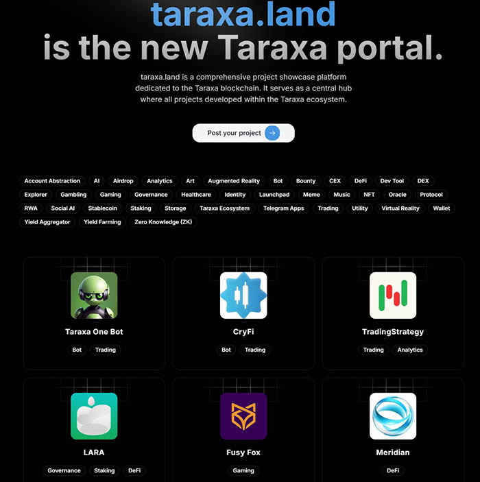 Taraxa联合创始人呼吁制定新指标打击误导性区块链性能声明