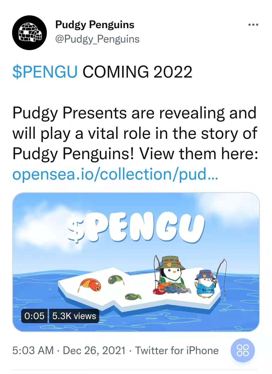 Pudgy Penguins在TON平台上推出区块链游戏Pengu Clash拓展游戏领域